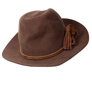 SENSI STUDIO BROWN COWBOY HAT | MENS SIZE S